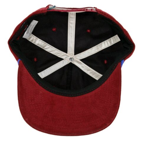 Diamond Supply Co Leeway HOL18 Snapback Hat Burgundy - Image 3