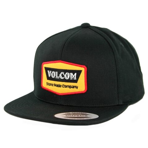 Volcom Cresticle Snapback Hat Black