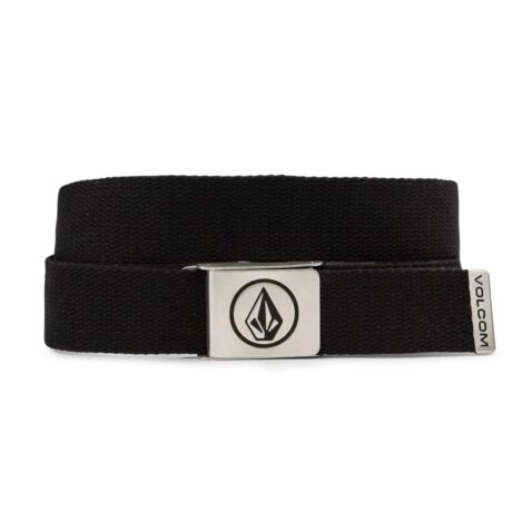 Volcom Circle Web Belt Stoney Black