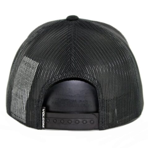Volcom Full Stone Cheese Snapback Hat New Black