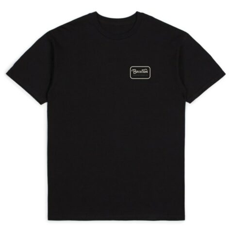 Brixton Grade T-Shirt Black Off White