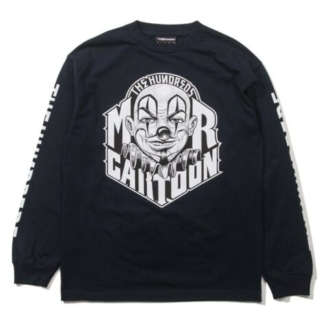 The Hundreds x Mister Cartoon Letters Long Sleeve T-Shirt Navy