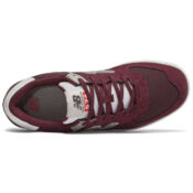 New Balance 574 Shoe Burgundy White-Top