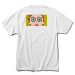 Primitive x Rick & Morty Morty Hypno Eyes T-Shirt White