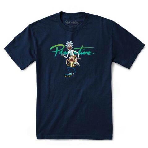 Primitive x Rick & Morty Skate T-Shirt Navy