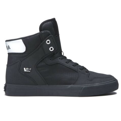 Supra Vaider Shoe Black Chrome