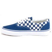 Vans Primary Check Era Shoe True Blue White-Side