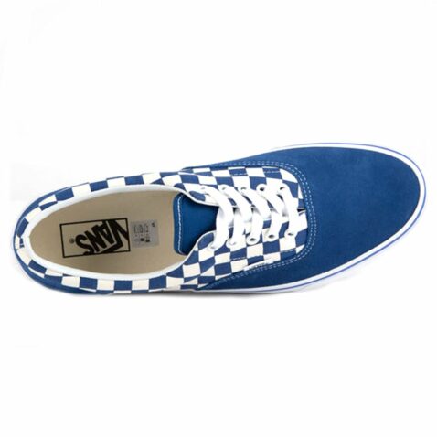 Vans Primary Check Era Shoe True Blue White