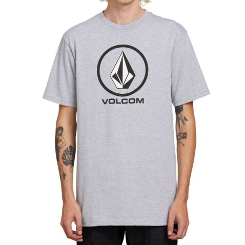 Volcom Crisp Stone T-Shirt Heather Grey