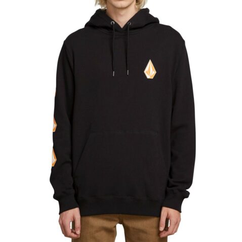 Volcom Deadly Stone Pullover Hooded Sweatshirt Black