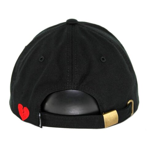 Primitive Heartbreakers Club Dad Strapback Hat Black
