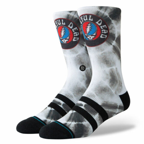 Stance Grateful Dye Sock Black
