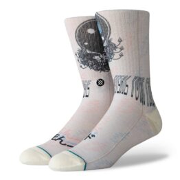 Stance Steal Your Face Sock Natural