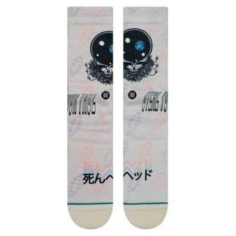Stance Steal Your Face Sock Natural
