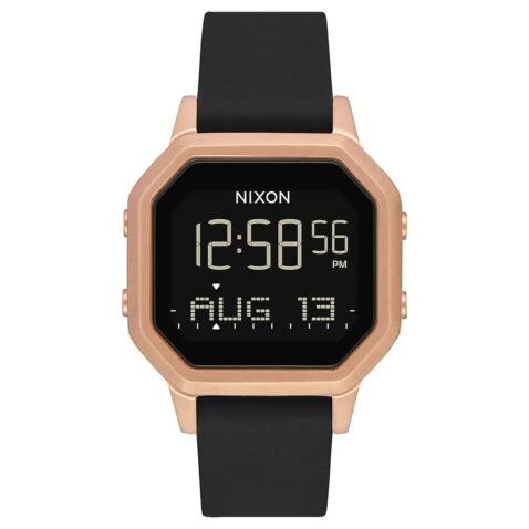Nixon Siren SS Watch Rose Gold Black