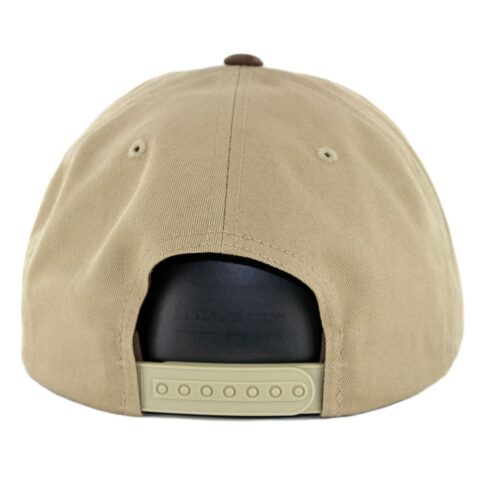 Brixton Topper HP Snapback Hat Khaki Dark Khaki