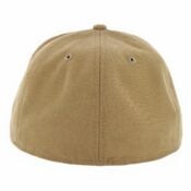 New Era 59Fifty Plain Blank Fitted Hat Khaki Tonal-Back