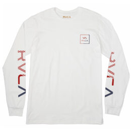 RVCA Segment Long Sleeve T-Shirt White