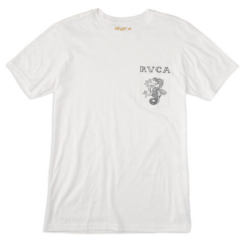 RVCA Stallion Short Sleeve T-Shirt White