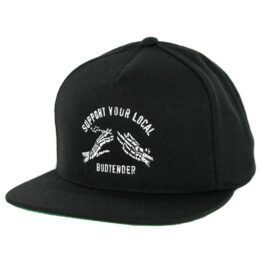 Sketchy Tank Budtender Snapback Hat Black