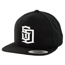 Dyse One SD Snapback Hat Black White