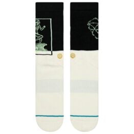 Stance Step Up Sock Black