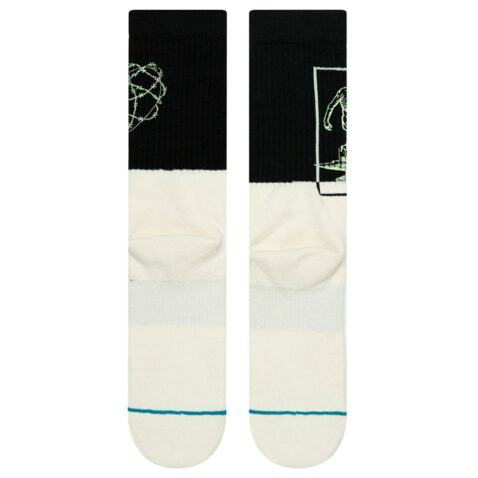 Stance Step Up Sock Black