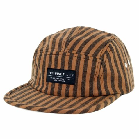 The Quiet Life Indio 5 Panel Camper Clipback Hat Cocoa