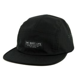 The Quiet Life Foundation 5 Panel SP19 Clipback Hat Black