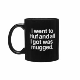 HUF Mugged Mug Black