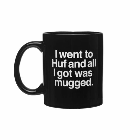 HUF Mugged Mug Black