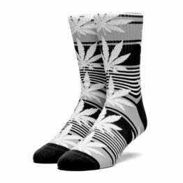 HUF Plantlife Stripe Sock Black