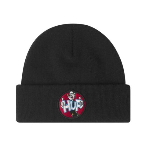HUF x Popeye Beanie Black