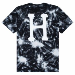 HUF Classic H Tie Dye T-Shirt Black