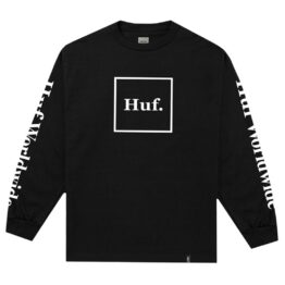 HUF Domestic Long Sleeve T-Shirt Black