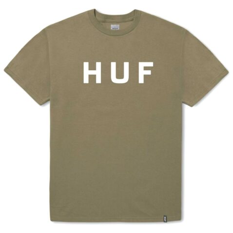 HUF Essentials OG Logo T-Shirt Elmwood