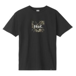 HUF Highline Box Logo T-Shirt Black