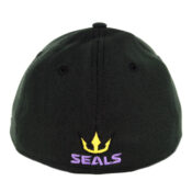 New Era 39Thirty San Diego Seals Stretch Fit Hat Black-Back