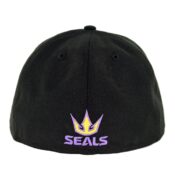 New Era 59Fifty San Diego Seals Fitted Hat Black-Back