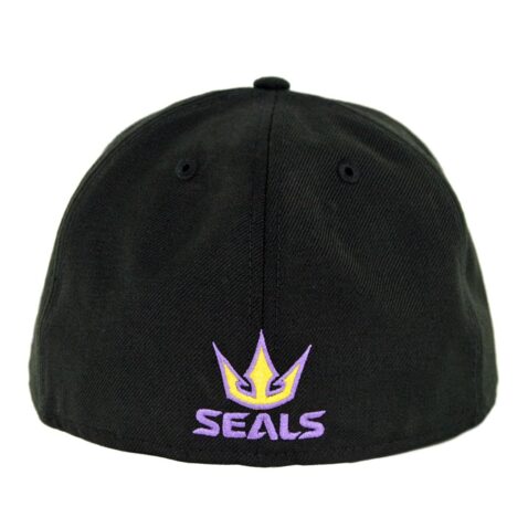 New Era 59Fifty San Diego Seals Fitted Hat Black - Image 2