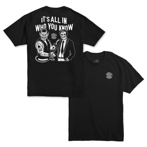 Sketchy Tank Partners T-Shirt Black