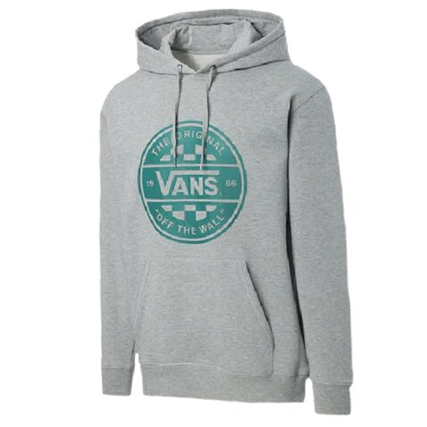Vans Checker CO. Pullover Hooded Sweatshirt Cement Heather