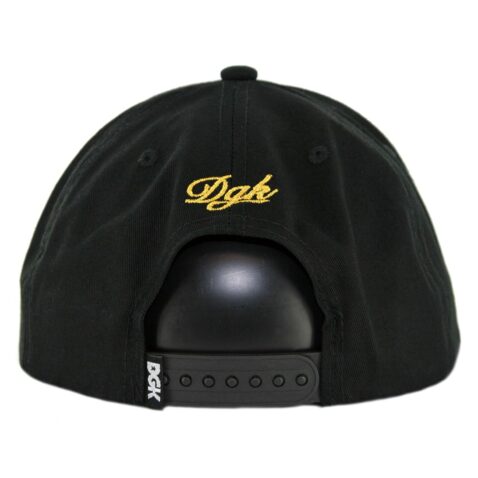 DGK Harvest Strapback Hat Black