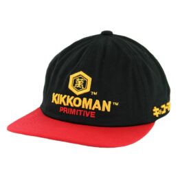 Primitive x Kikkoman Snapback Hat Black