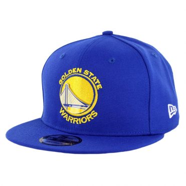 New Era 9Fifty Golden State Warriors Metal Thread Snapback Hat Royal Blue