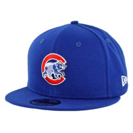 New Era 9Fifty Chicago Cubs Metal Thread Snapback Hat Royal Blue