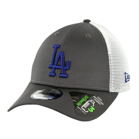 New Era 9Forty Los Angeles Dodgers Repreve Snapback Hat Graphite