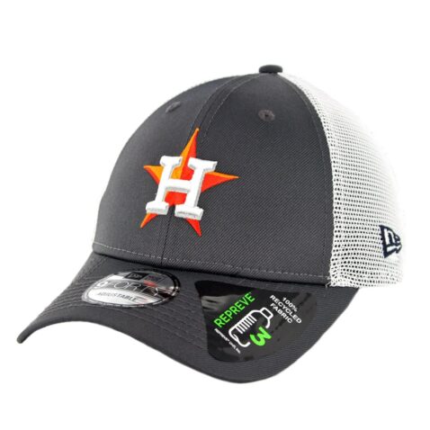 New Era 9Forty Houston Astros Repreve Snapback Hat Graphite