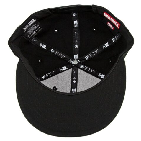 New Era 9Fifty Deadpool Snapback Hat Black - Image 3