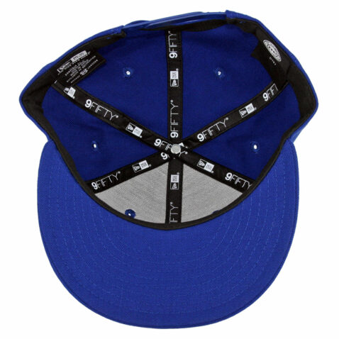 New Era 9Fifty Superman Snapback Hat Royal Blue - Image 3